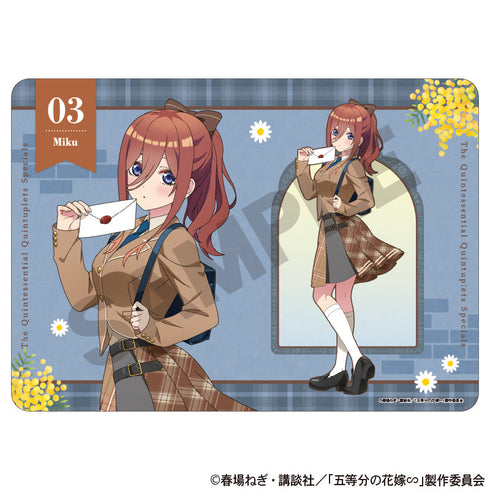 『五等分の花嫁』ゲーミングマウスパッド 中野三玖 カレッジスタイル